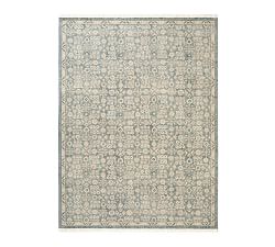 Open Box: Carmine Handwoven Wool Rug, 9' x 12' - Chambray Blue