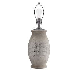 Open Box: Maddox Ceramic 27" Table Lamp Base - Rustic Gray