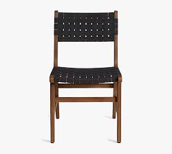 Abbott Acacia Woven Outdoor Dining Chair
