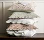 Julia Berolzheimer Beau Scalloped Pickstitch Cotton Quilted Sham