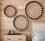 Sunny Handwoven Basket Wall Art