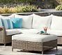 Torrey Wicker Sectional Outdoor Ottoman (37&quot;)