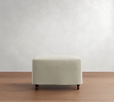 Carlisle Slipcovered Ottoman