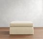 Carmel Slipcovered Sectional Ottoman