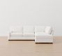 Turner Square Arm Return Bumper Sectional (106&quot;&ndash;124&quot;)