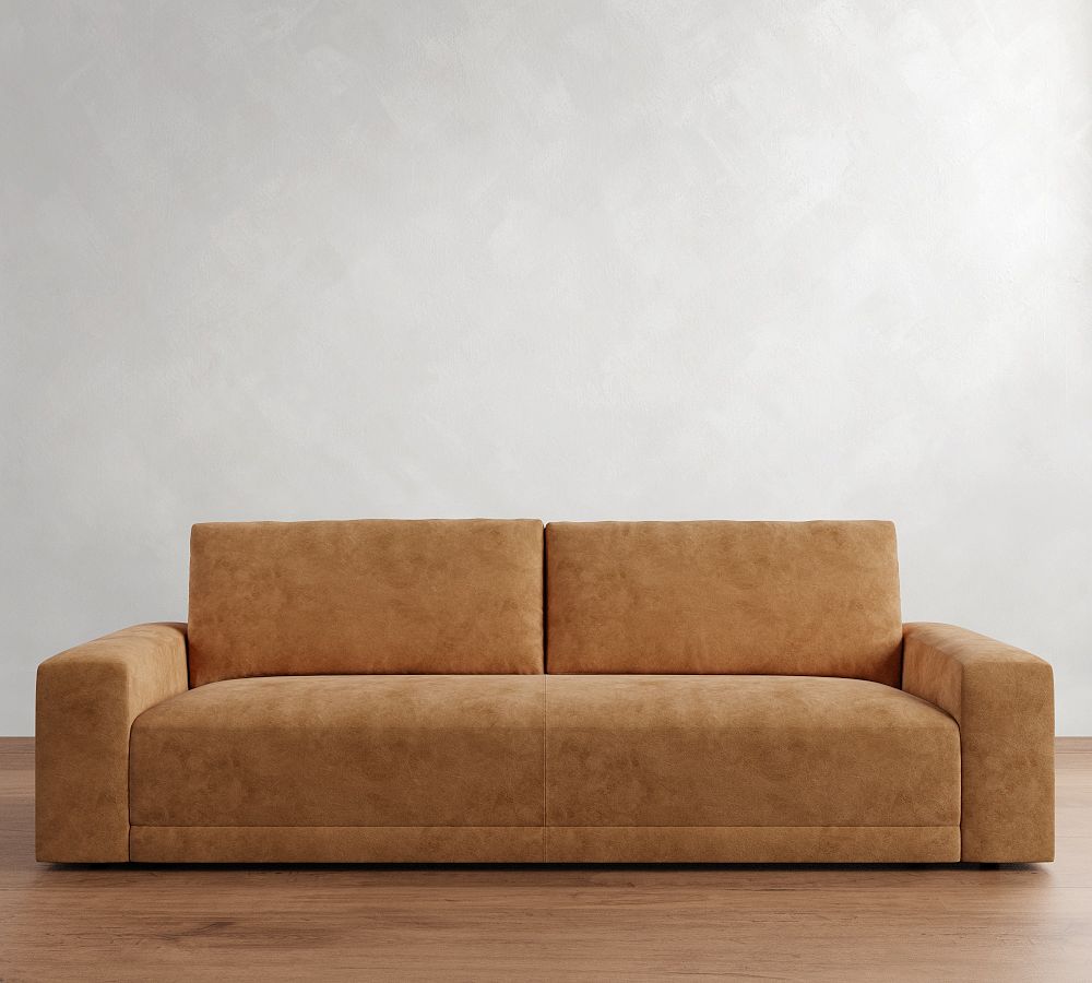 Rutherford Leather Sofa (85&quot;-110&quot;)
