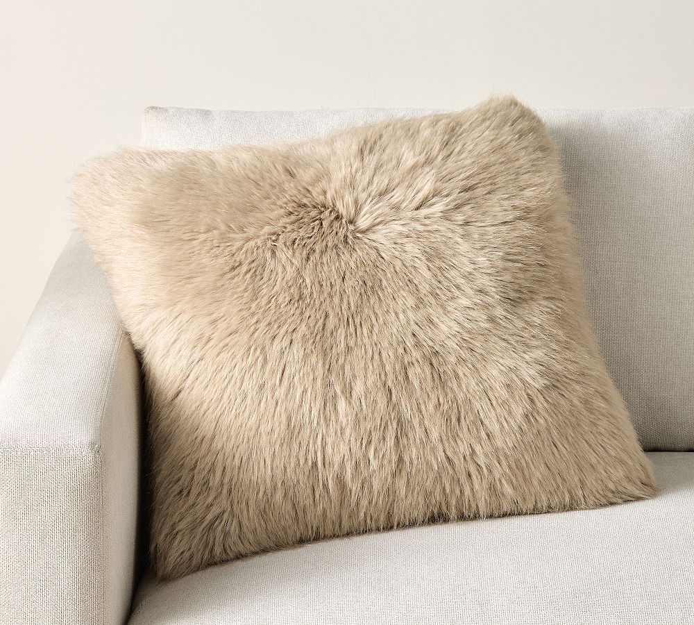 Alpine Luxe Faux Fur Pillow