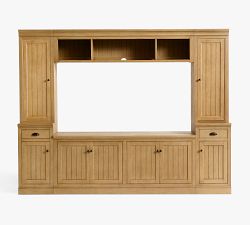 Aubrey 6-Piece Storage Cabinet with Shelf Set (108&quot;)