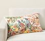 Fantastical Forest Embroidered Lumbar Pillow