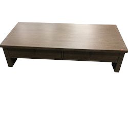 Open Box: Modern Farmhouse Rectangular Coffee Table (64&quot;)