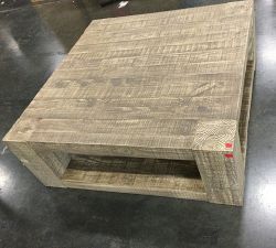 Open Box: Rockport Square Reclaimed Wood Coffee Table (44&quot;)