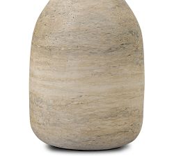 Ellara Round Concrete Nesting End Table,  (10.5&quot;- 13&quot;w)
