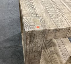 Open Box: Palisades Rectangular Reclaimed Wood Side Table (24&quot;)