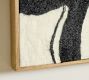 Black &amp; White Abstract Framed Wall Art