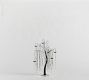 Lit Twinkling Willow Tree