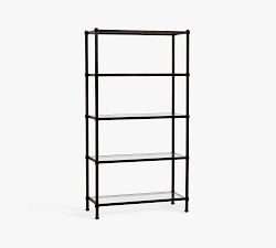 Everson Etagere Metal Bookcase (39&quot;)