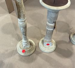 Open Box: Found Reclaimed Candle Holders - Set of 6