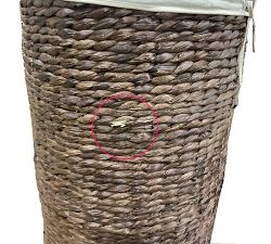 Open Box:  Seagrass Handcrafted Round Hamper