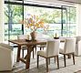 Reclaimed Parquet Extendable Dining Table (78&quot;-96&quot;)