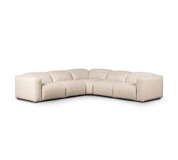 Lennox 5-Piece Upholstered Power Reclining Sectional