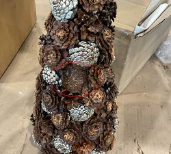 Open Box: Faux Pinecone Tree
