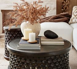 Textured Earthenware Vase