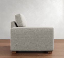 Build Your Own PB Comfort Modern Square Arm Sectional