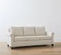 Cameron Roll Arm Sleeper Sofa with Memory Foam Mattress (56&quot;&ndash;88&quot;)