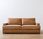 Canyon Square Arm Leather Sofa (72&quot;&ndash;96&quot;)
