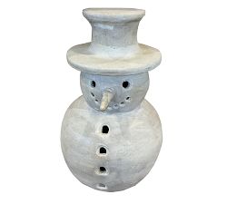 Open Box: Terracotta Snowman