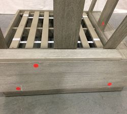 Open Box: Build Your Own - Indio Eucalyptus Modern Platform Outdoor Sectional Components