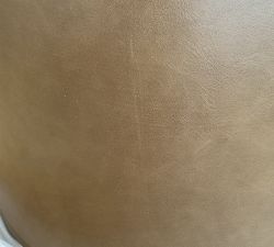 Open Box: Jake Leather Swivel Stool