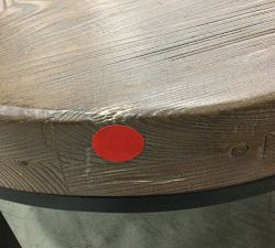 Open Box: Malcolm Round Nesting Coffee Tables, 25&quot; Diam. - Glazed Pine