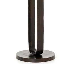 Charlesbourg Round Metal End Table (17.5&quot;)