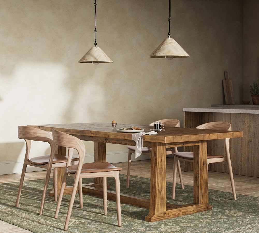 Jade Reclaimed Wood Dining Table (87&quot;-110&quot;)