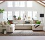 Townsend Roll Arm L-Shaped Chaise Sectional (144&quot;)