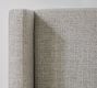 Jake Upholstered Platform Bed Wood Base
