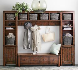 Asher Handwoven Seagrass Tote Basket