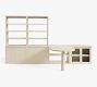 Cayman Peninsula Desk with Tall Bookcase Suite