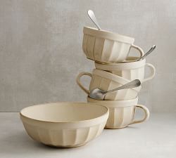 Mendocino Stoneware Pasta Bowls