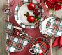 Red Ribbon Handcrafted Goblets - Set of 6