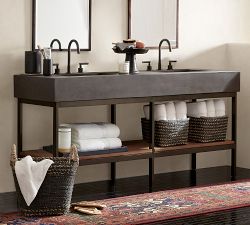 Asher Handwoven Seagrass Tote Basket