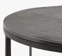 Duke Round Metal Nesting Nightstand (19&quot;- 16&quot;)