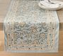 Brooke Block Print Cotton Table Runner