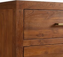 Menlo Reclaimed Teak 5-Drawer Tall Dresser (32&quot;)