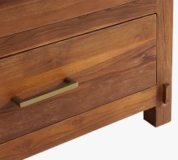 Menlo Reclaimed Teak 5-Drawer Tall Dresser (32&quot;)