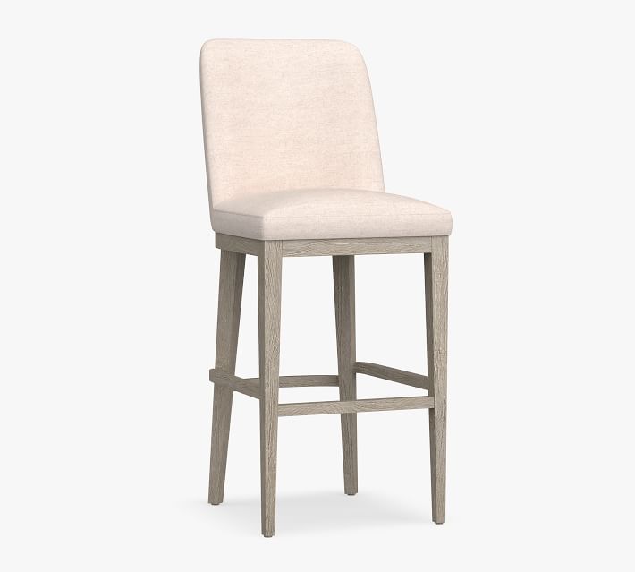 Layton Upholstered Bar Counter Stool Pottery Barn