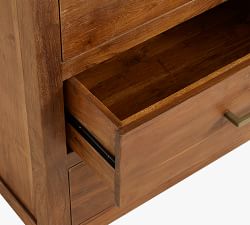 Menlo Reclaimed Teak 5-Drawer Tall Dresser (32&quot;)