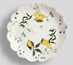Monique Lhuillier Positano Outdoor Melamine Dinner Plates - Set of 4