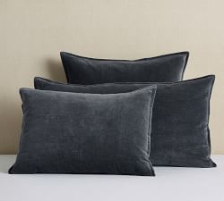 Hudson Heathered Velvet Sham